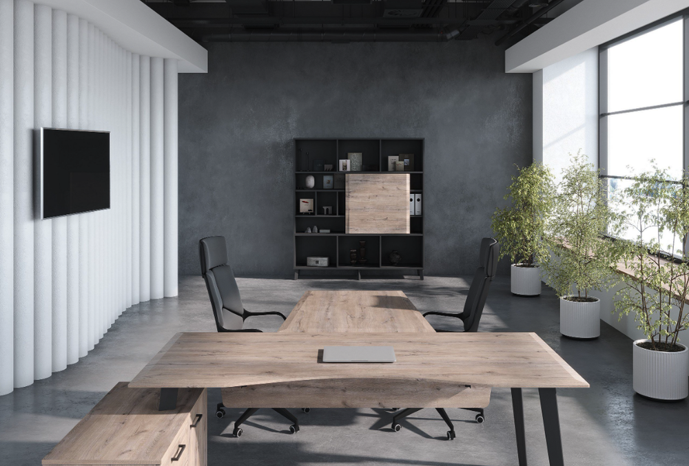 Шкаф средний со стеклом JAY (Джэй)