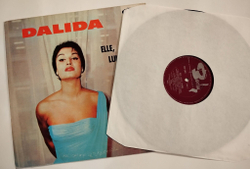 Винтажная виниловая пластинка LP Dalida Elle, Lui Et Lautre (Canada 1960)