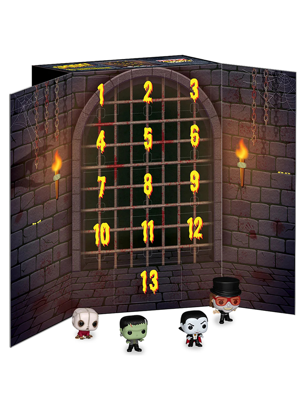 Набор подарочный Funko Advent Calendar Horror 13 Day Spooky Countdown NBCU (Pkt POP) 13 фигурок 87799