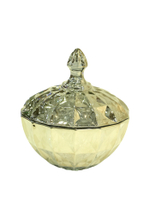 ВАЗА СЕРОЕ СТЕКЛО ДЛЯ СЛАДОСТЕЙ DM601-4