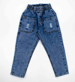 джинсы Большие карманы 3975