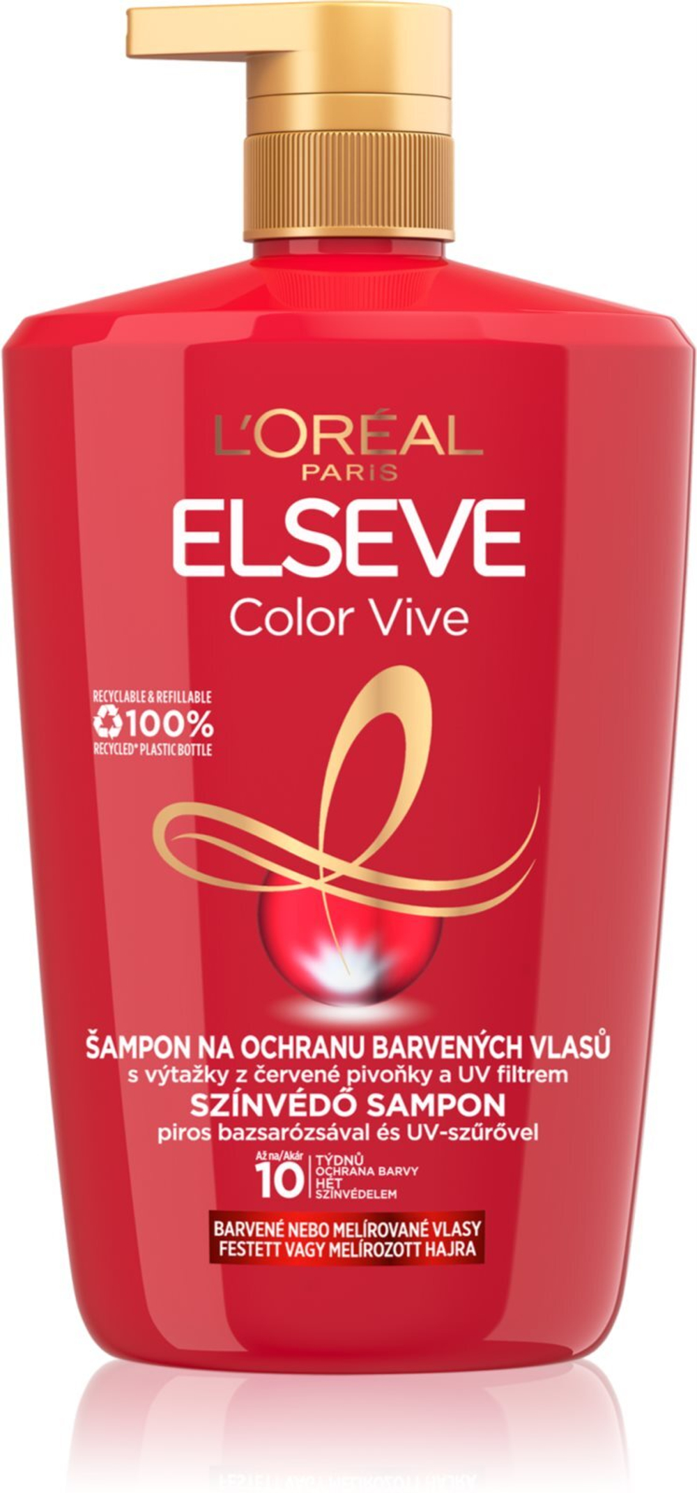 L’Oreal Paris Elseve Color-Vive - шампунь для окрашенных волос /   1000  ml  / GTIN 3600524068301
