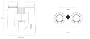 Бинокль Hawke Vantage 10x42 (Green) (34124)