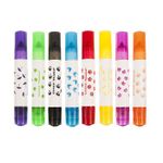 Фломастеры 8 цветов Каляка-Маляка, со штампами