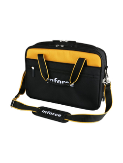 Сумка для инструмента и ноутбука с наплечным ремнем 23 кармана Inforce 11-25-15