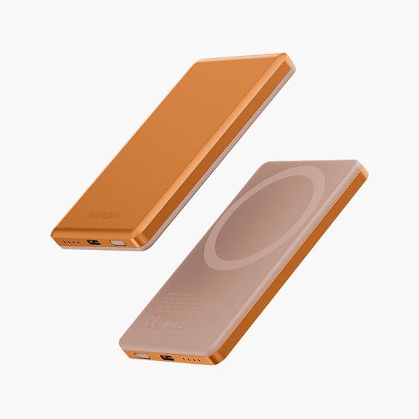 Ультратонкий внешний аккумулятор Energea Alupac Mini 5K, 5000MAH MAGSAFE, Оранжевый | Orange