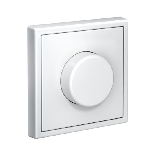 Светорегулятор поворотно-нажимной (диммер) ArtGallery LED RC 400Вт механизм бел. SE GAL000123