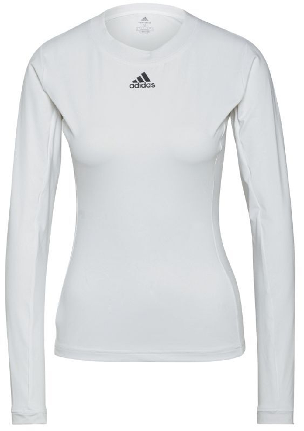 Женская теннисная футболка (dł. Рукава) Adidas Freelift LS TOP - white/black