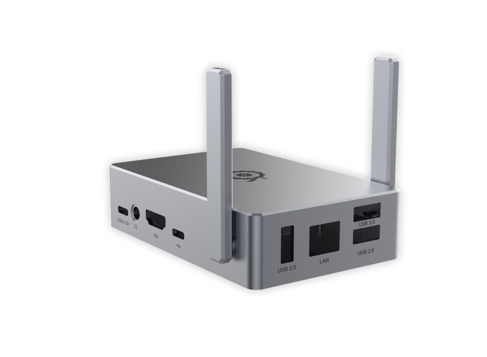 Алюминиевый корпус для Orange Pi 5/5B