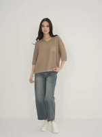 Кофта вязанная тонкая 9932-ДК