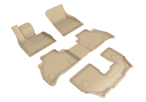 Коврики салона Sotra 3D Lux для BMW X7 G07 2018- бежевые. Арт. ST 74-00719