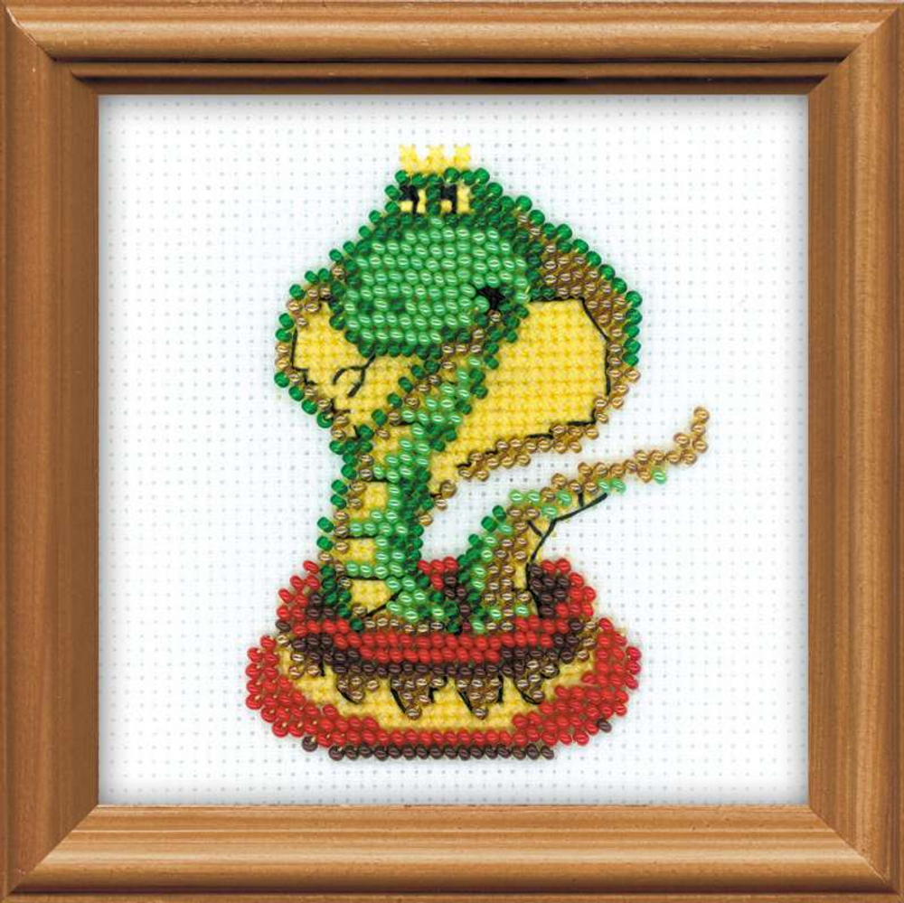 Наименование:Вышивание бисером "Королева змей"¶Артикул:№1289¶Каталог: 21¶Нитки: мулине (СПб)¶Цветов: