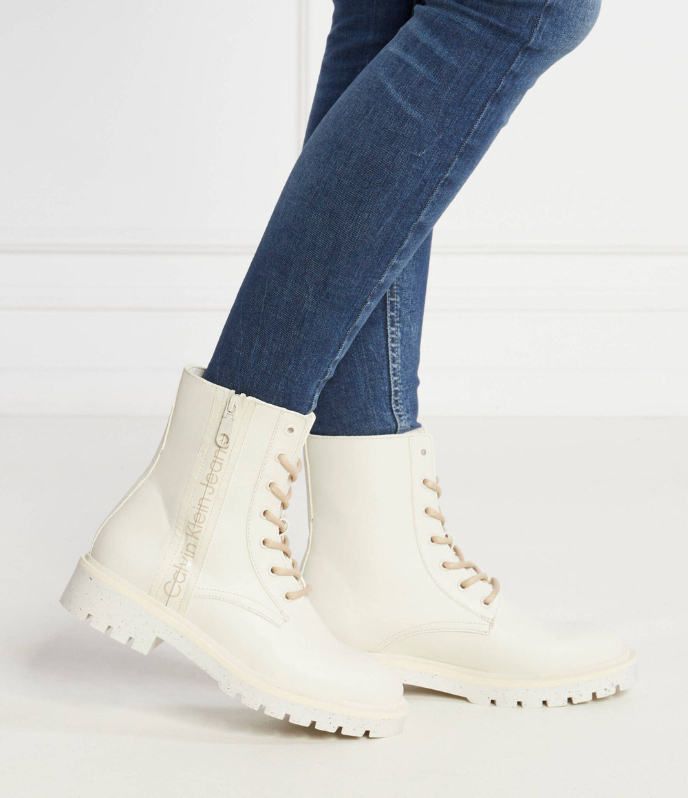 Траперы CALVIN KLEIN JEANS - бежевый(YW0YW01255)