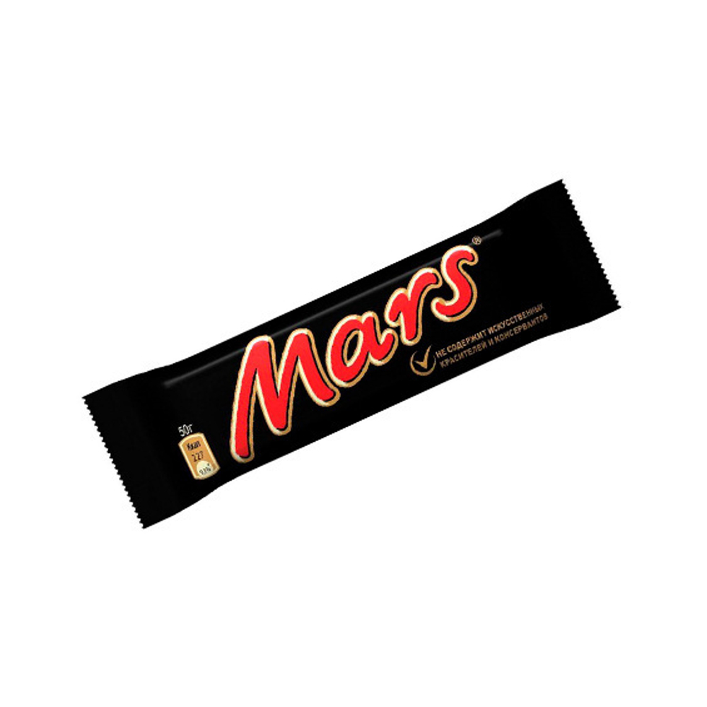 Шоколадный батончик «Mars» - 50 г