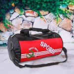 Сумка спортивная «Sports Time», красный принт, 40*22*16 см