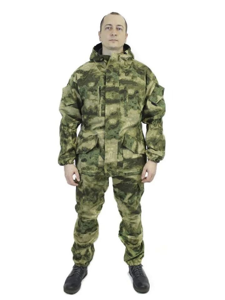 Костюм Горка-5 Шторм на флисе (рип-стоп, мох)