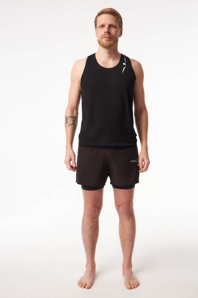 МАЙКА МУЖСКАЯ ROAD VEST | BLACK
