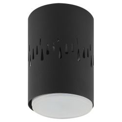 Светильник накладной ЭРА OL11 LD GX53 BK под лампу GX53 со светодиодной подсветкой 1Вт черный | Накладные светильники