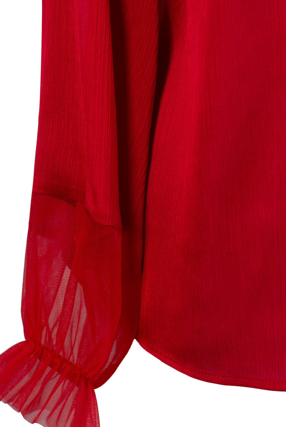 Блузка женская 4101АП, красный #380Кр094101АП