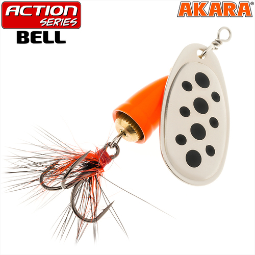 Блесна вращающаяся Akara Action Series Bell 3 8 гр. 2/7 oz. A1