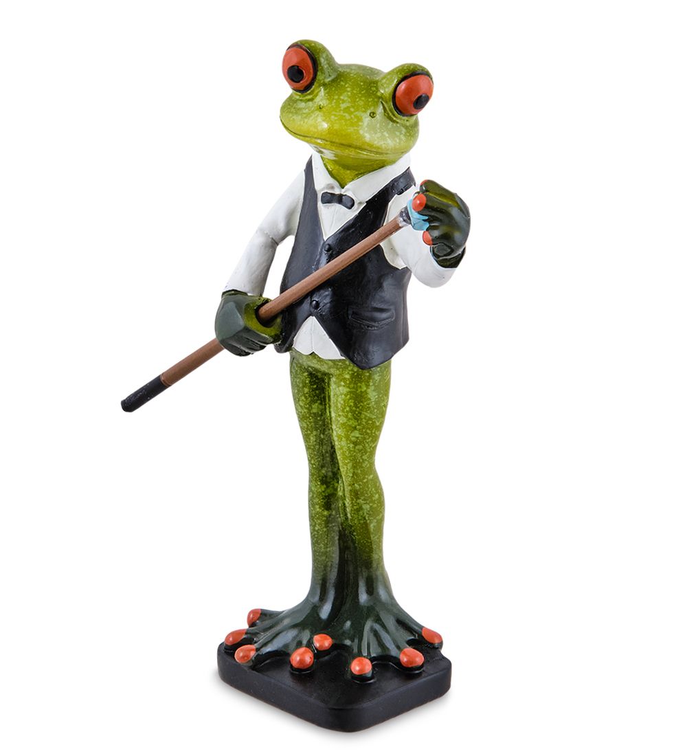 GAEM Art MN-277 Фигурка «Лягушка-бильярдист»