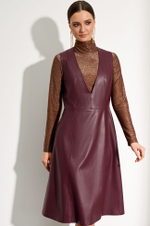 51412 Платье женское (бордо)