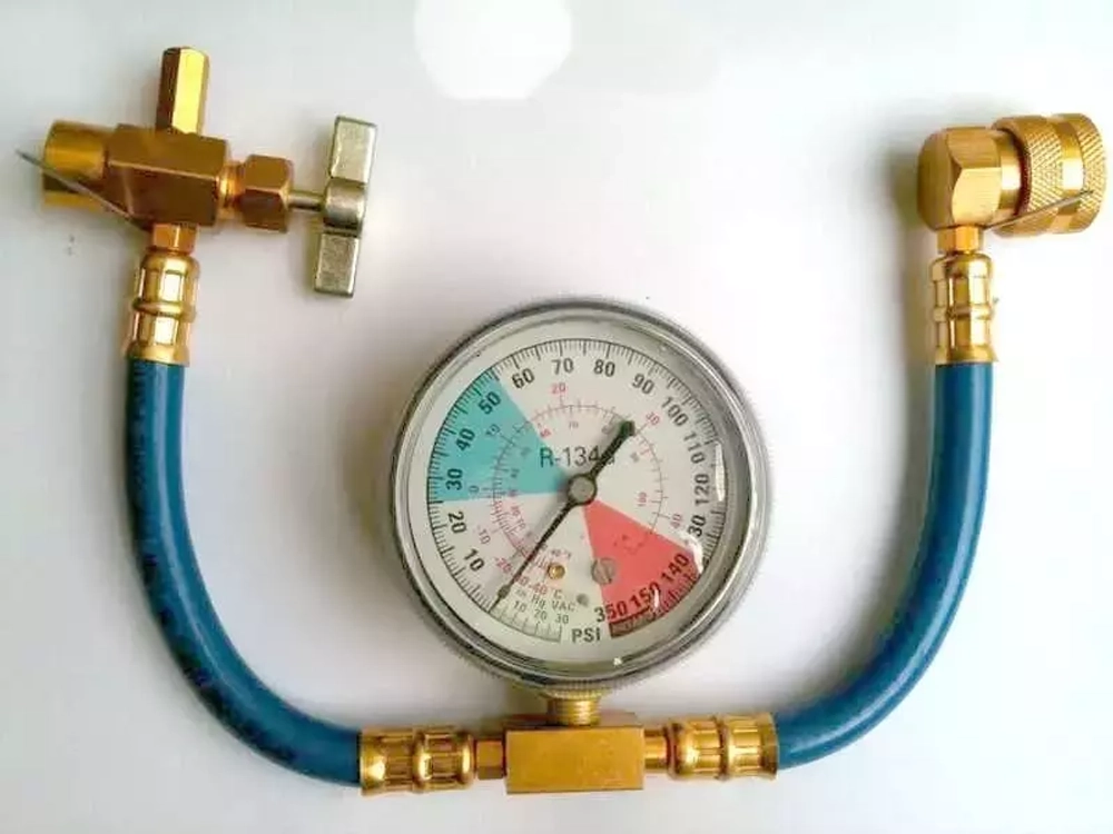 Комплект для заправки автокондиционеров FavorCool-AL801G70 (вентиль 5/16" SAE)