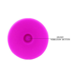 Лиловый анальный вибратор Twist на присоске - 12 см. (Цвет: лиловый)