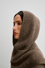 Капор ISABEL, шоколадный