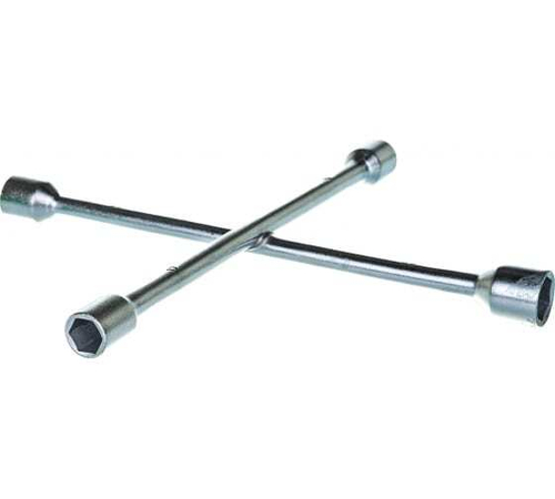 Ключ балонный крест 17х19х21х22 Kraft