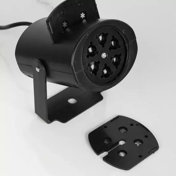 Проектор Снежинки и Игрушки, 2 картриджа, свечение мульти, 220 В., Luazon Lighting (2354071)