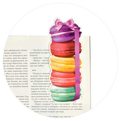 Закладка для книг фигурная МАКАРОНС