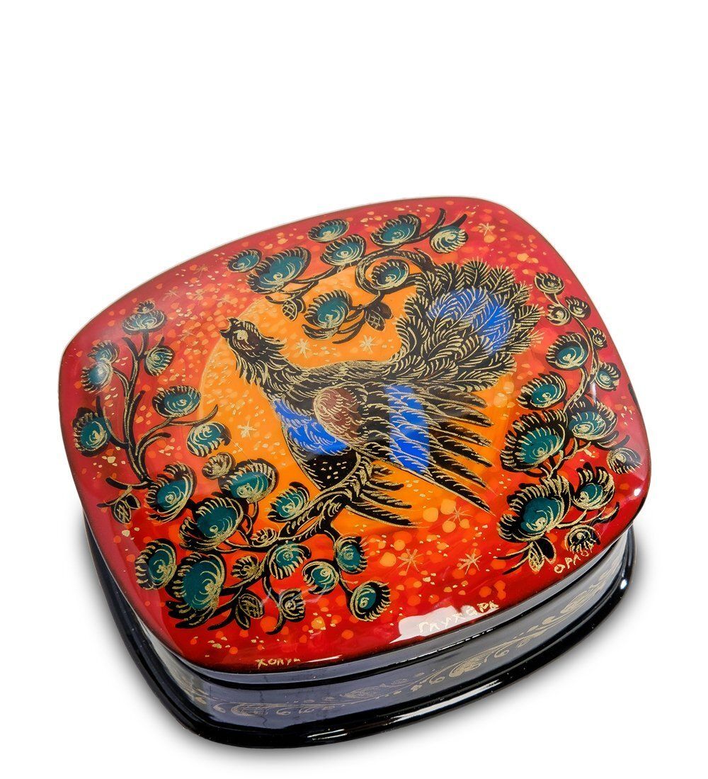 Народные промыслы ШК-45/39-C Шкатулка «Глухарь» исп. Орлова