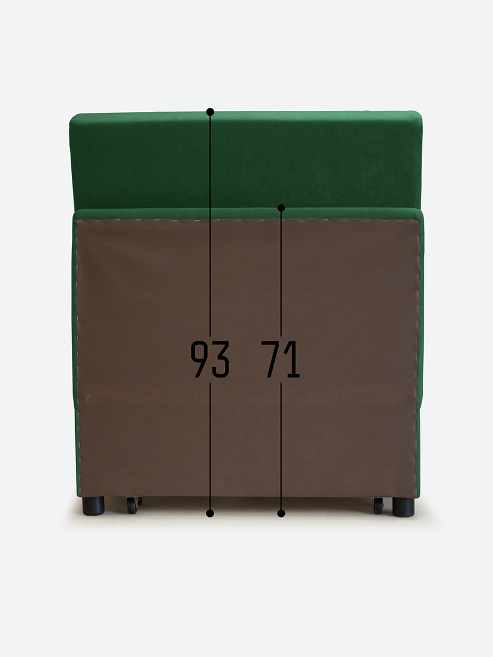 Кресло-кровать "Экономик" 80 см