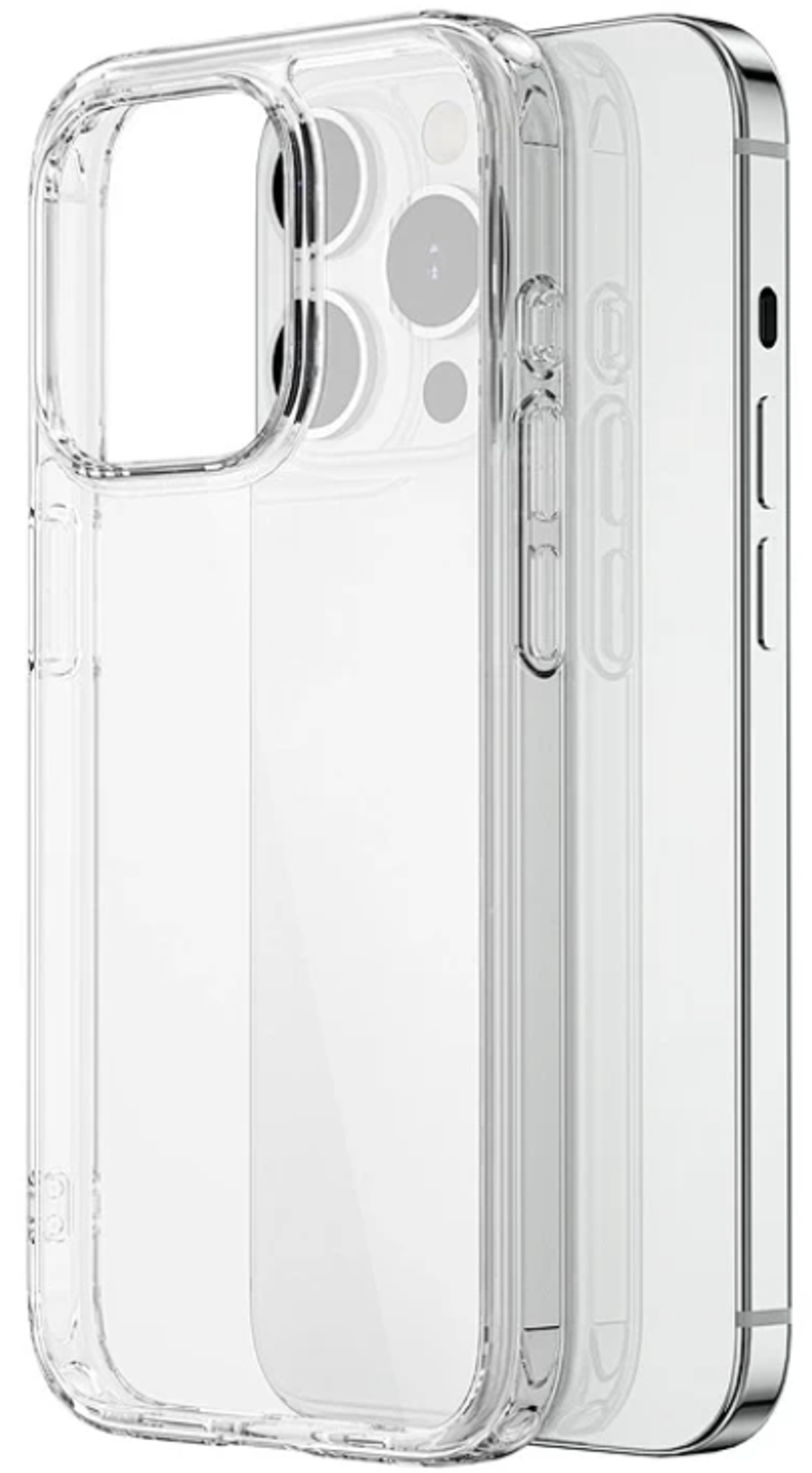 Комплект защиты 3 в 1 Wiwu (WI-IP001) для Apple iPhone 15 Pro Max (чехол/стекло/стекло для камеры)