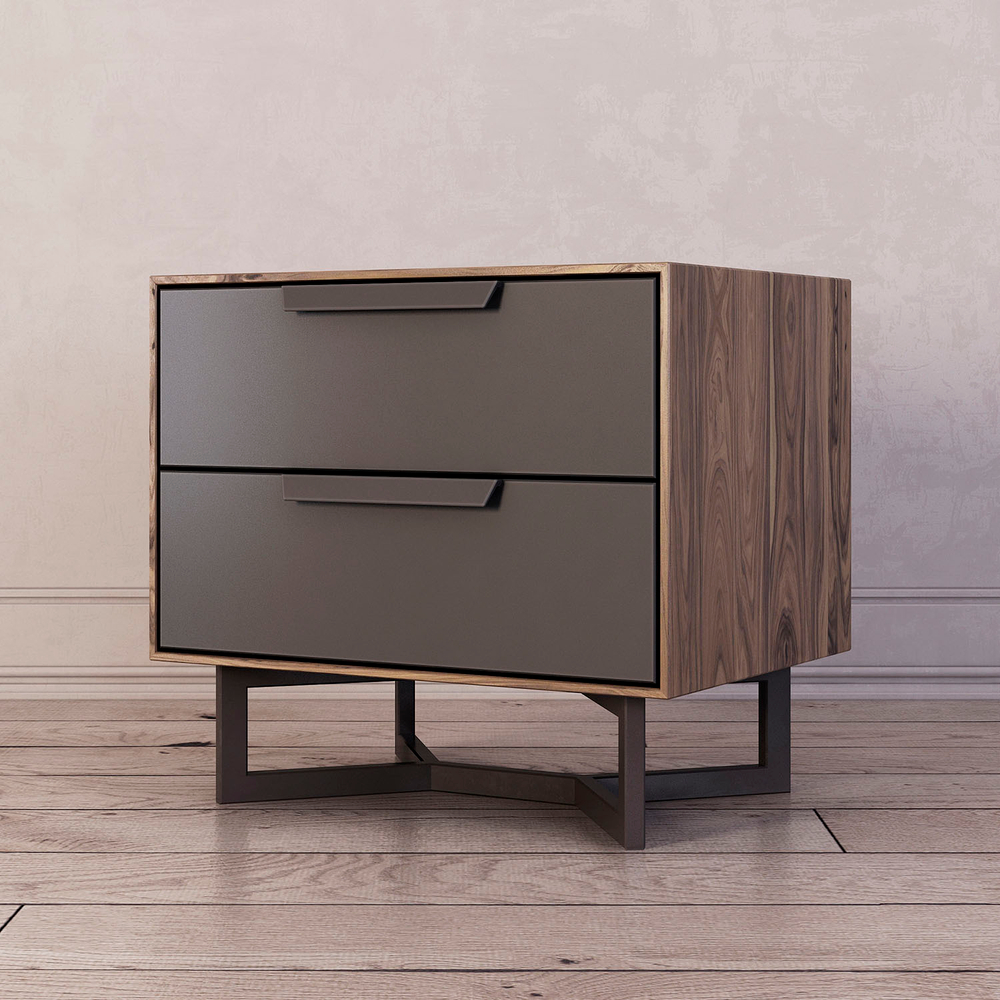 Тумба прикроватная с 2-я ящиками Hedberg