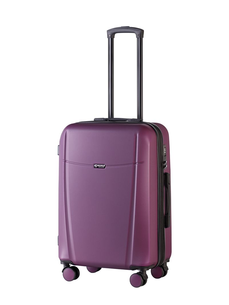 Чемодан Bonle размер М Винный