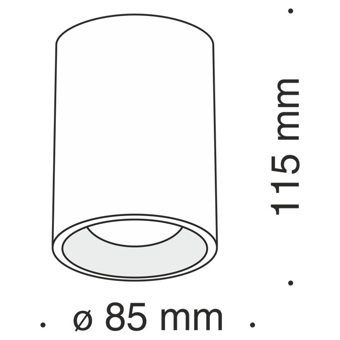 Потолочный светильник Maytoni C012CL-01B