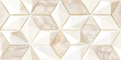 Декоративная плитка ALMA Ceramica DWU09NVD404 Nevada 50x24.9 бежевая глянцевая под камень