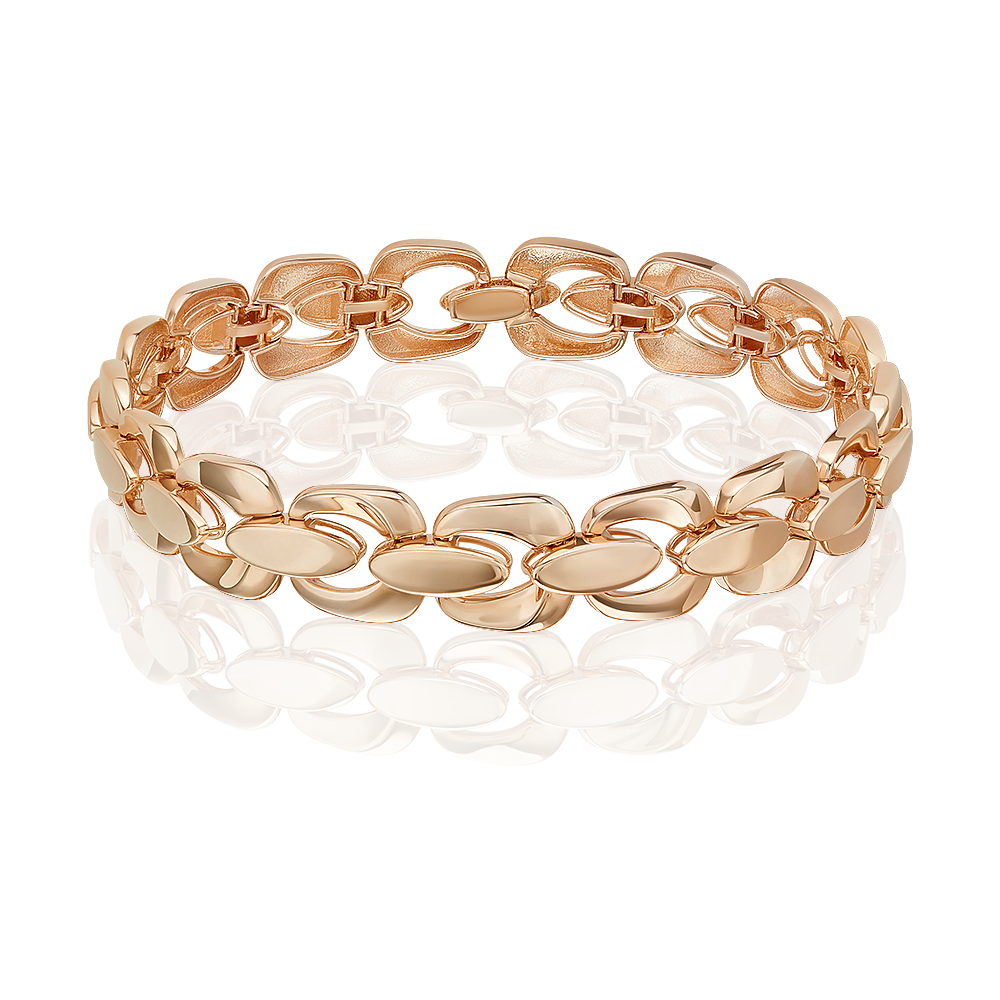 Браслет из красного золота