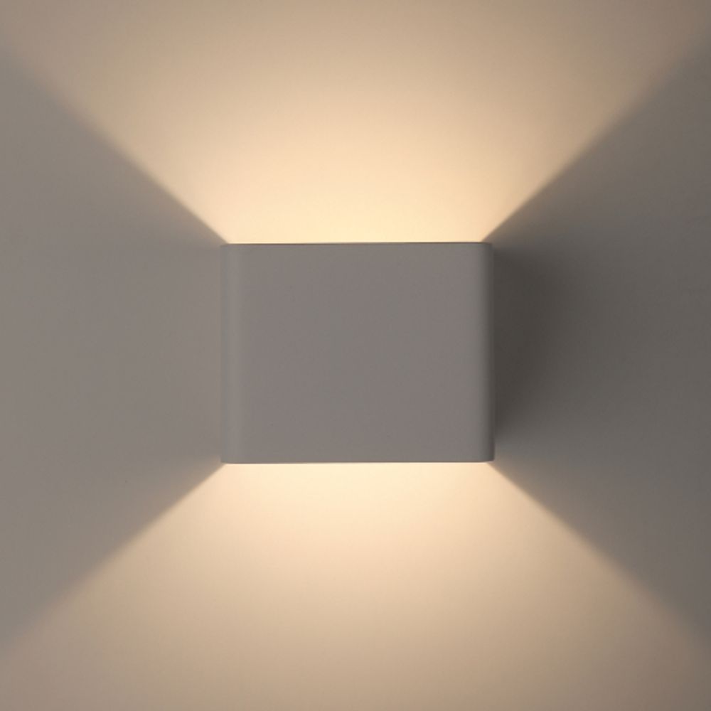 Светильник декоративный настенный светодиодный ЭРА WL3 WH 6Вт 3000К белый | Настенная подсветка