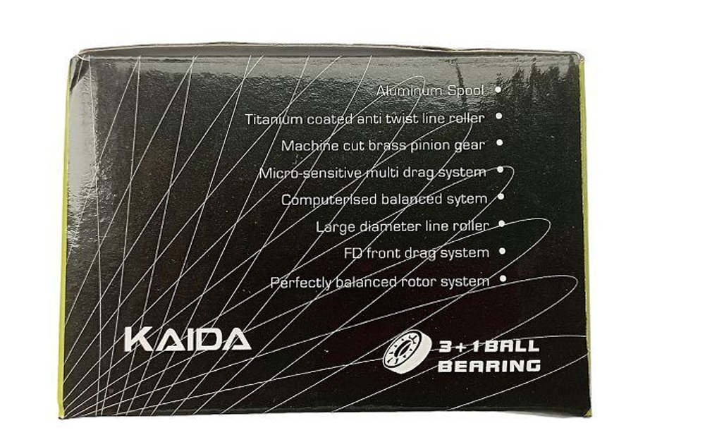 Катушка безынерционная Kaida DF 4000 + дополнительная шпуля