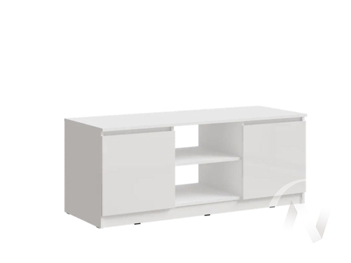 Тумба ТВ МС Челси (белый/белый глянец холодный)