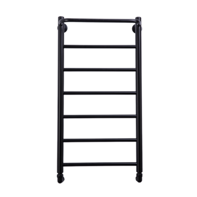 Полотенцесушитель водяной Comfysan Capri W-8 80/40 с полкой, черный