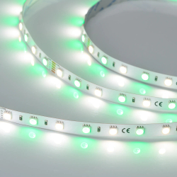 Светодиодная лента RT-B60-10mm 24V RGBW-Day (14.4 W/m, IP20, 5060, 5m) (Arlight, Открытый) 018326(2)