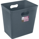 Контейнер для мусора без крышки Stockholm 20л вулканический базальт (комплект 5 шт)