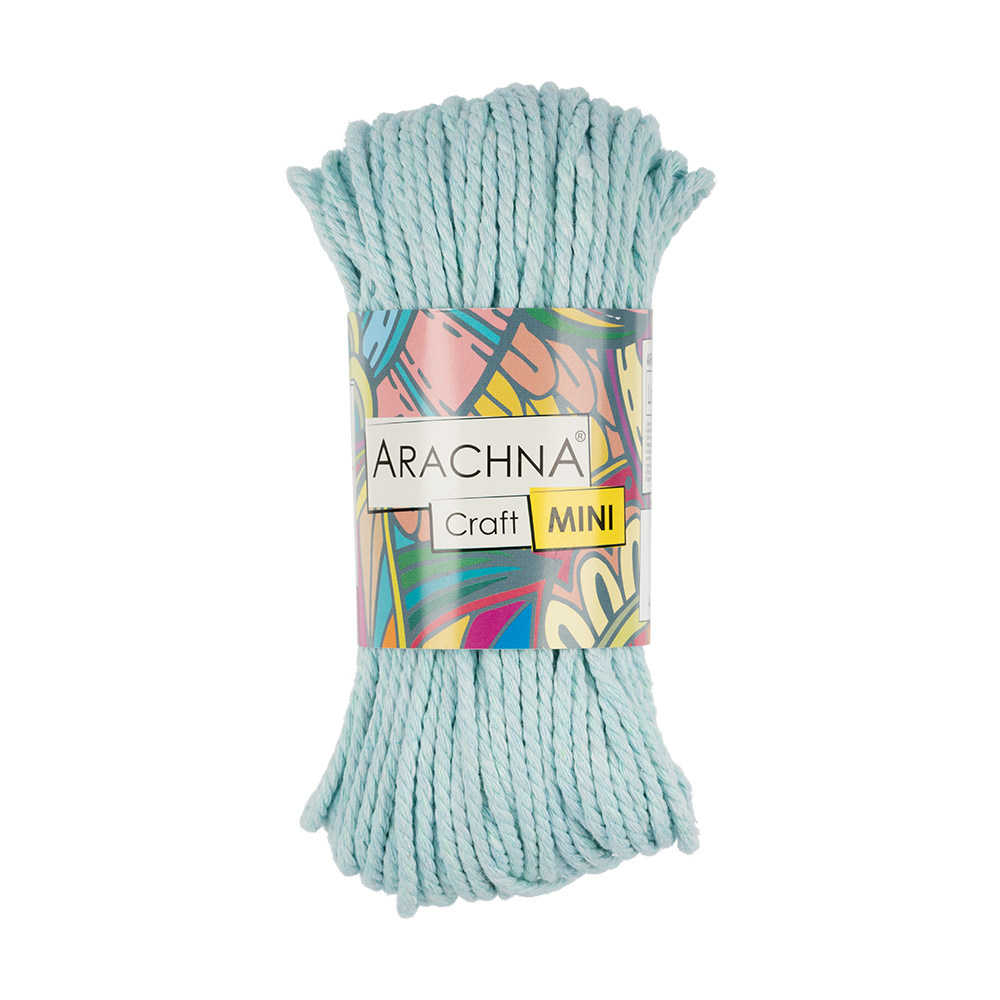 Пряжа ARACHNA "Craft Mini" 75% хлопок, 25% фибра , цвет 05