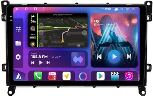 Магнитола для Toyota Prius 50, PHV 2019-2022 - FarCar BM9-2K-9528N монитор 9.5" 2K QLED на Android 14, Быстрая, CarPlay, 4G SIM-слот