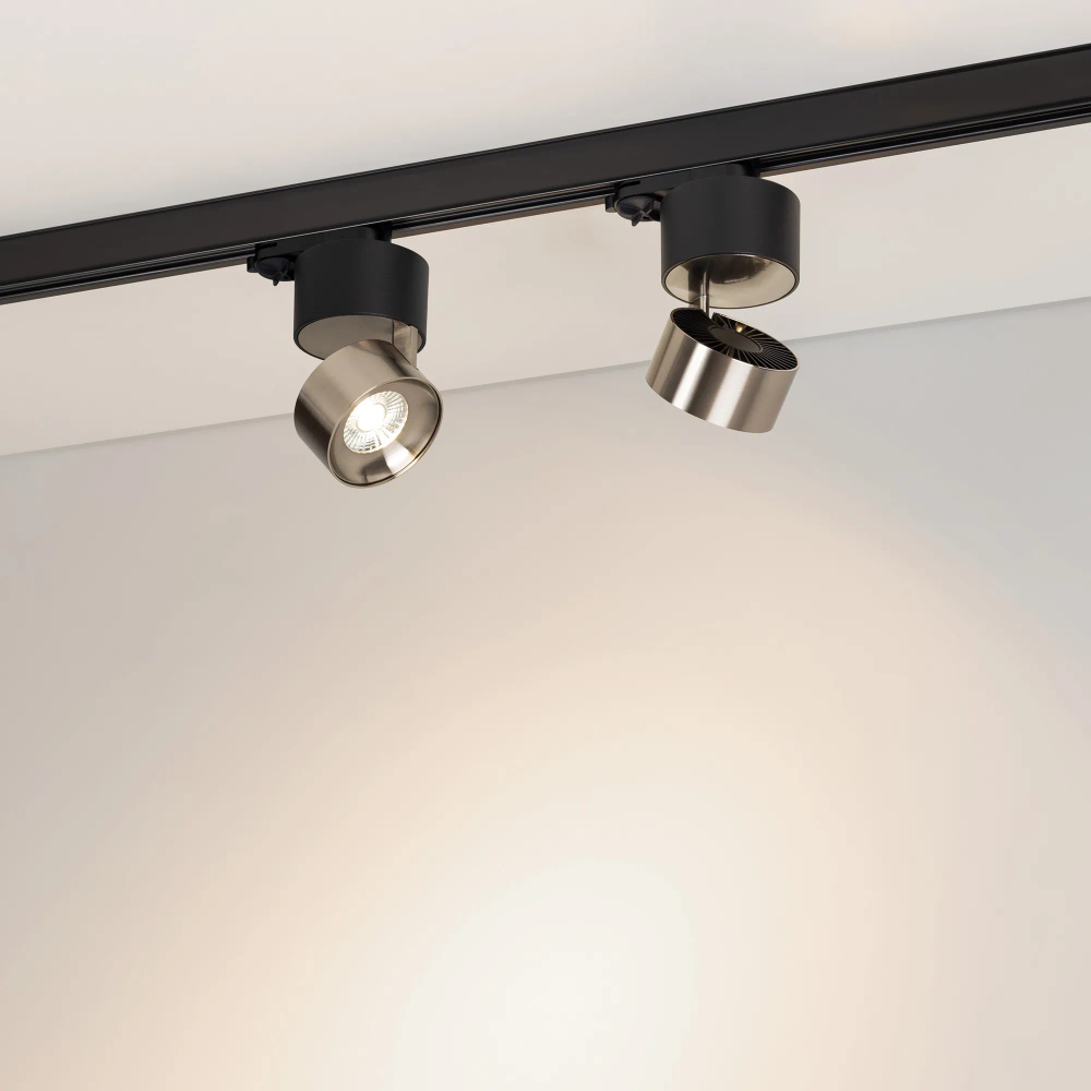 Светильник SP-PLURIO-TRACK-4TR-R77-9W Day4000 (BK-NI, 36 deg, 230V) (Arlight, IP20 Металл, 3 года) 038110