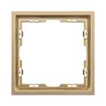 Рамка 1-постовая, золотой Kollinger Eclipse EC1GD